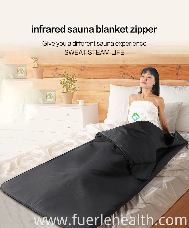 OEM ODM Zip Up Infrared Sauna Blanket